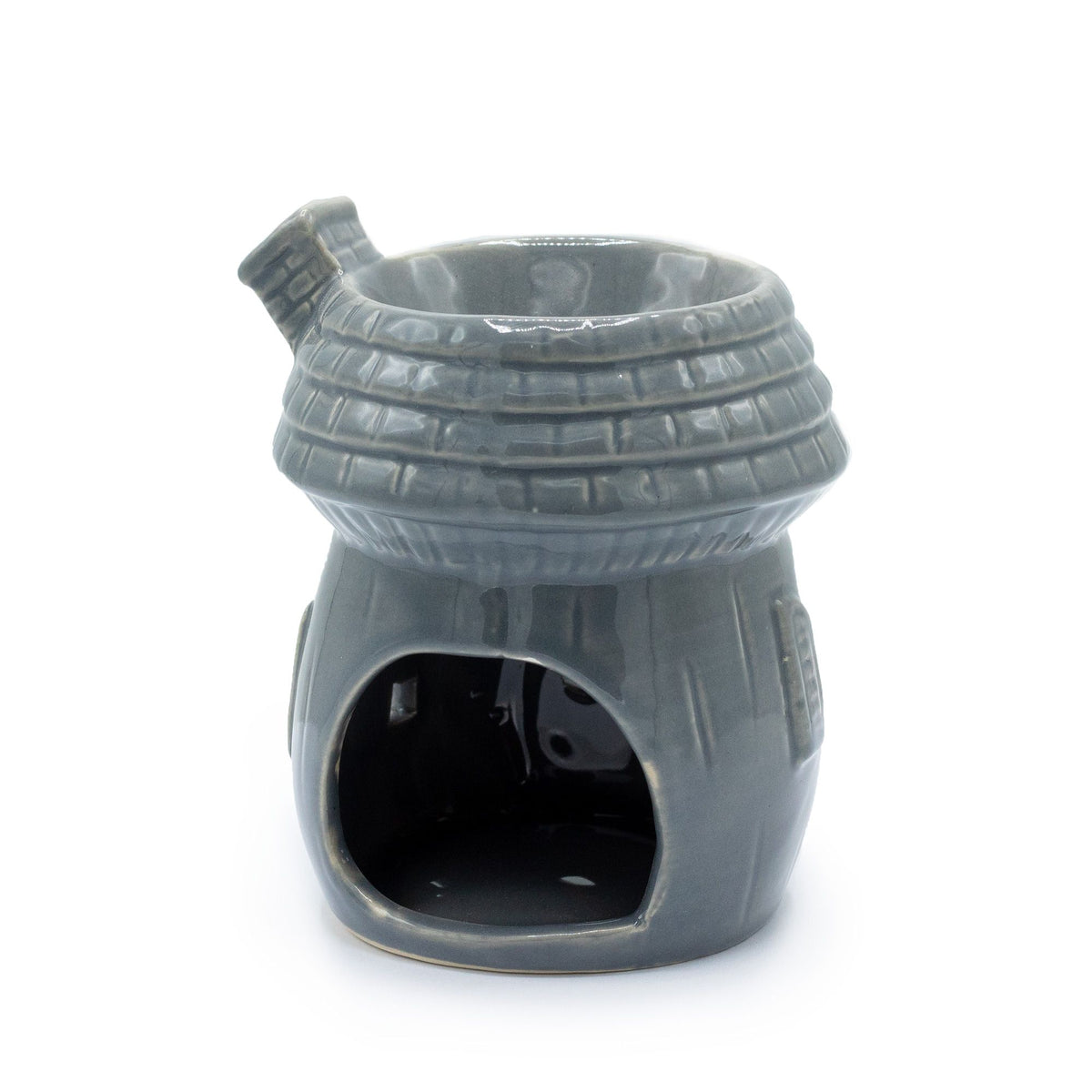 Duftlampe Keramik Mushroom House