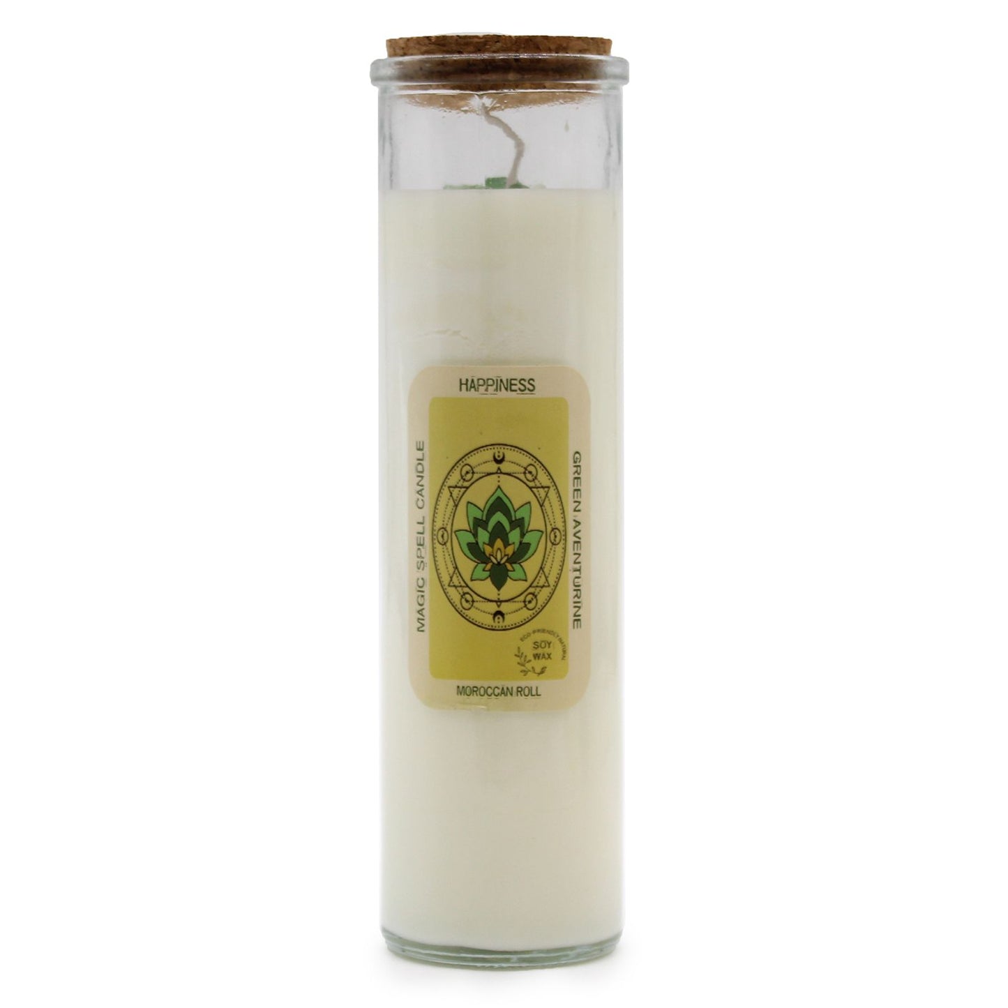 Magic Spell Candle – "Happiness" Kerze für Glück und positive Stimmung