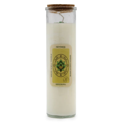 Magic Spell Candle – "Happiness" Kerze für Glück und positive Stimmung
