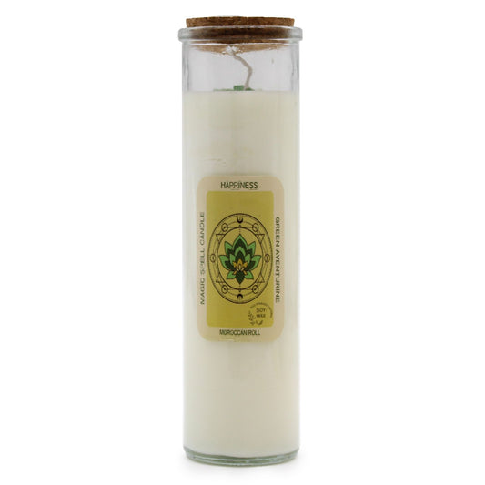 Magic Spell Candle – "Happiness" Kerze für Glück und positive Stimmung