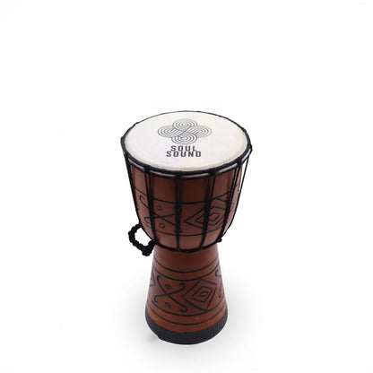 Kleine Pro Djembe Trommel - Soul Sound (tiefton) - 30 cm