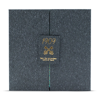 Tarot-Set mit Gold- und Türkis-Folienprägung – Geschenkset