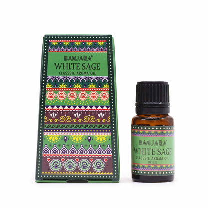 Banjara Indian Duftöl 10ml - White Sage