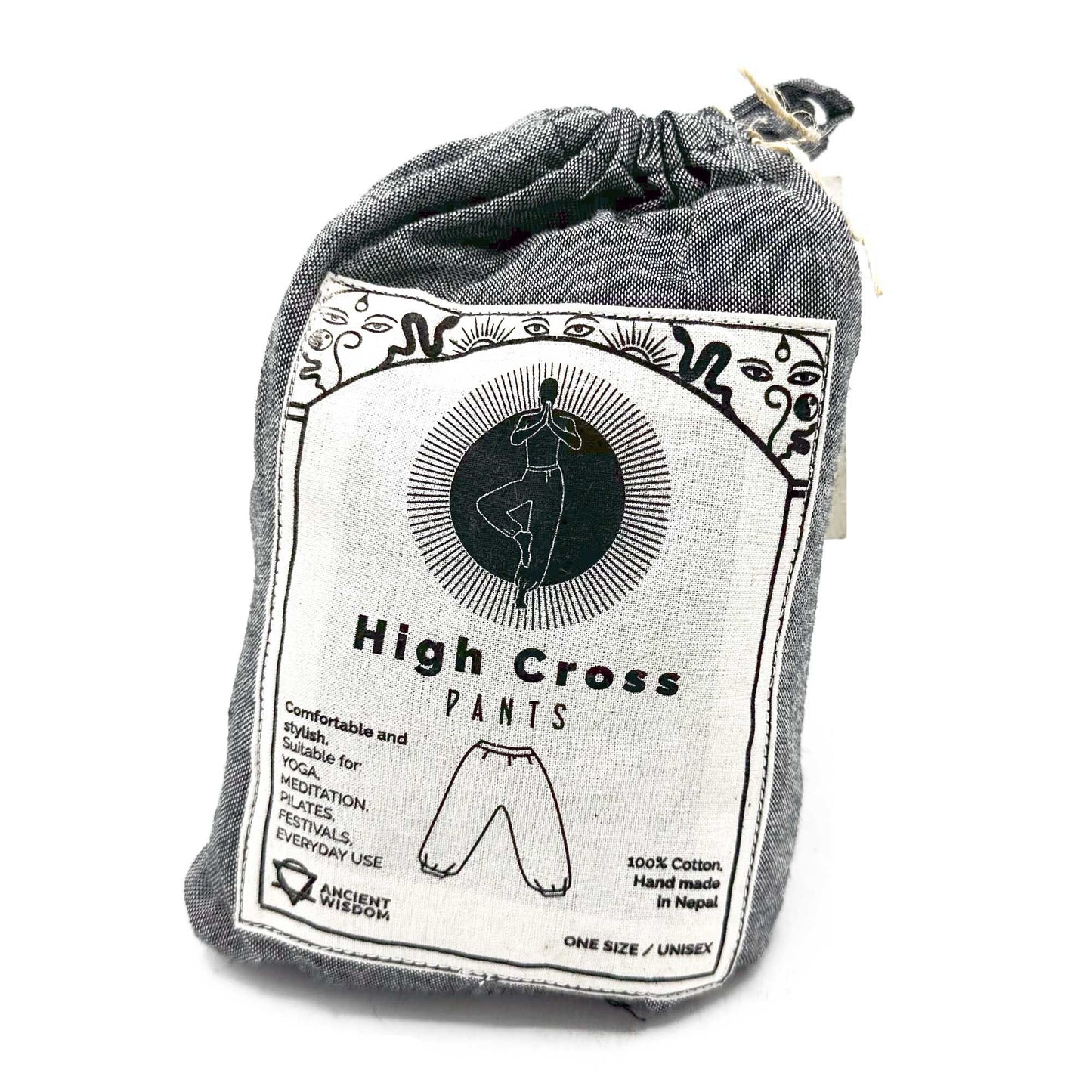 Yoga- und Freizeithose mit High Cross Himalayan Print One-Size