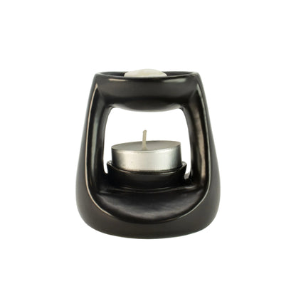 Keramik-Ölbrenner Zen –Classic- in Mattschwarz