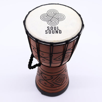 Kleine Pro Djembe Trommel - Soul Sound (tiefton) - 30 cm