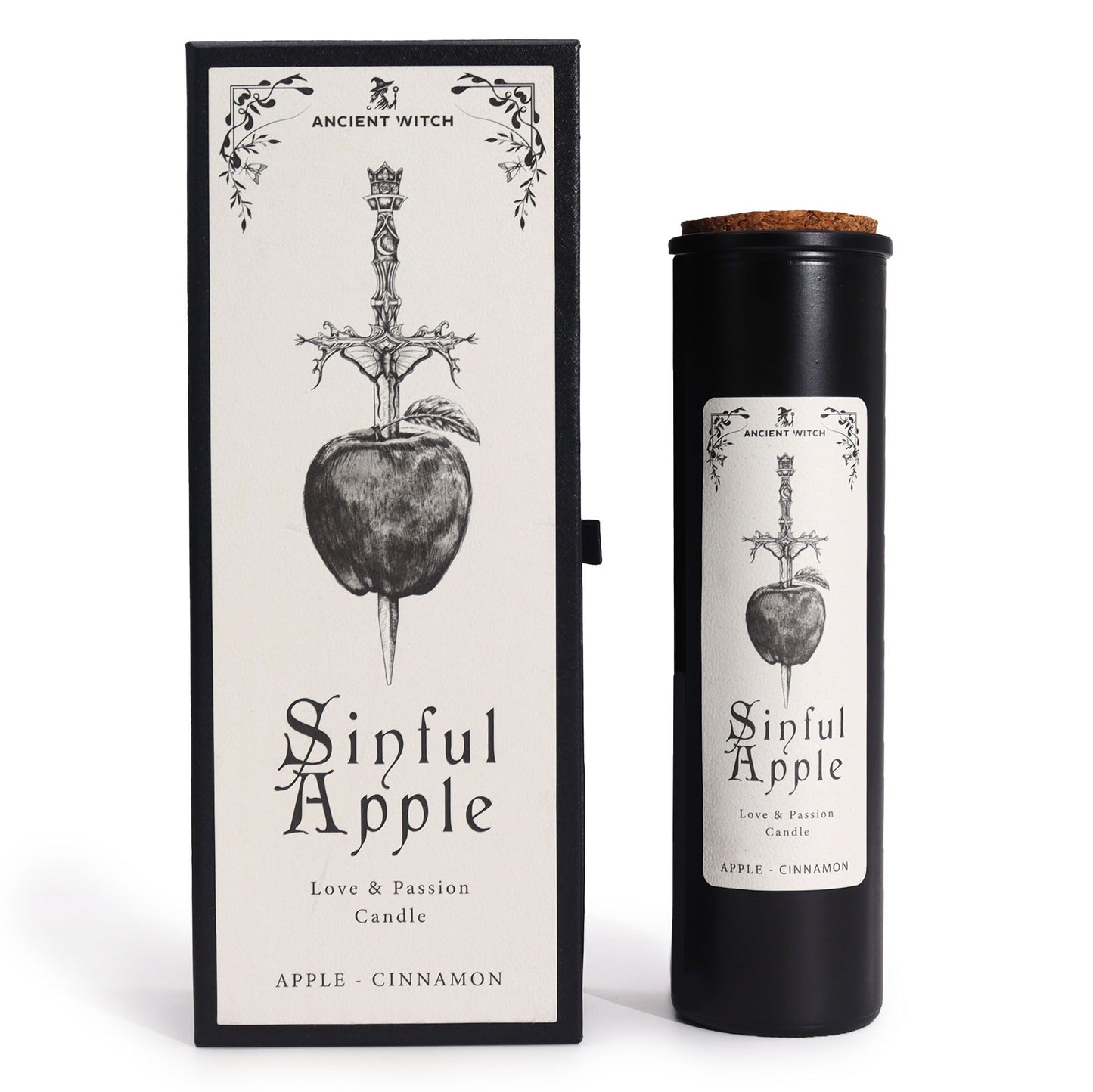 Antike Hexenritualkerzen - Sinful Apple