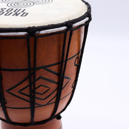 Kleine Pro Djembe Trommel - Soul Sound (tiefton) - 30 cm