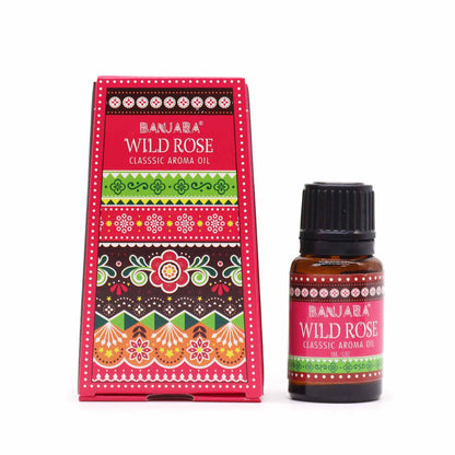 Banjara Indian Duftöl 10ml - Wild Rose