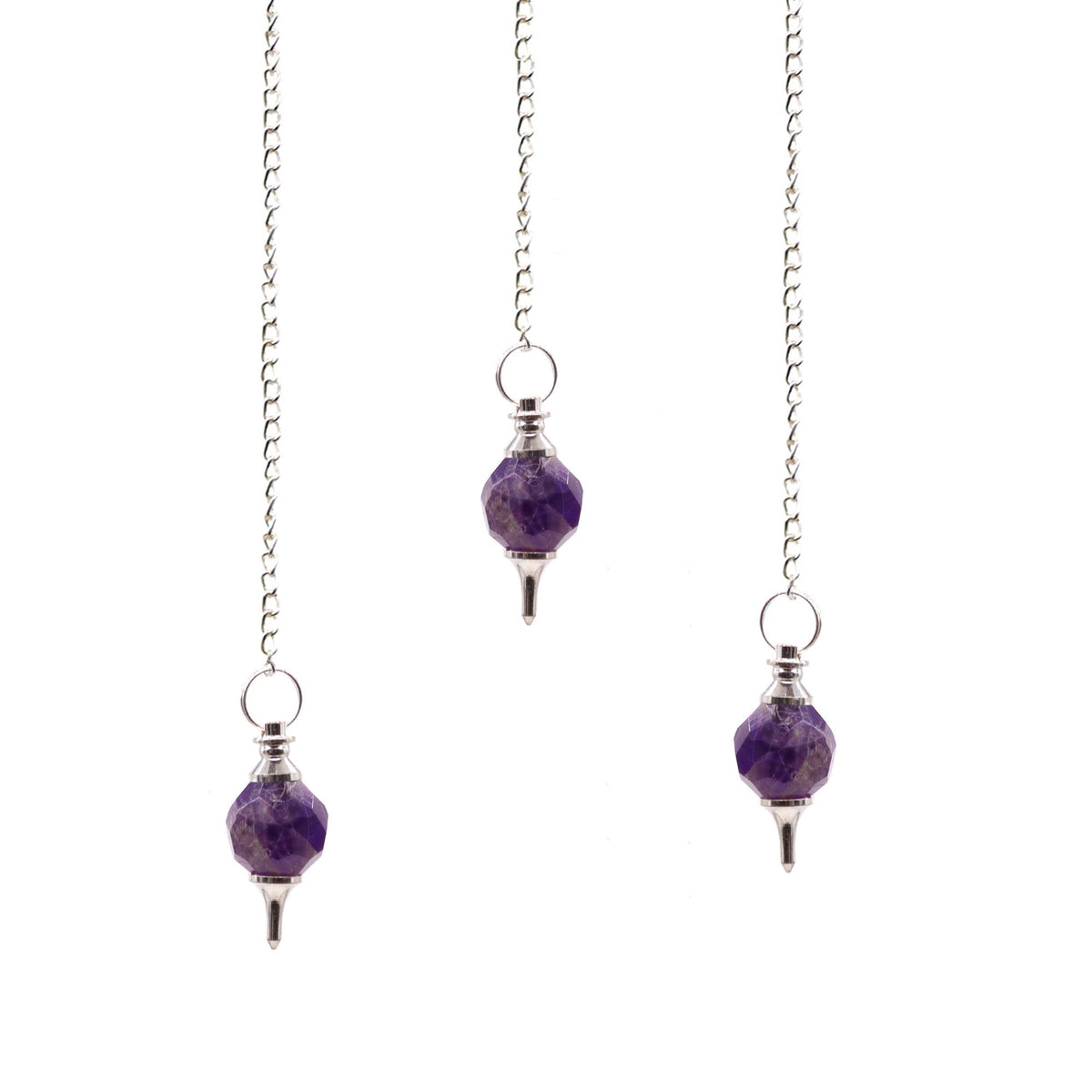 Edelstein Pendel aus Amethyst