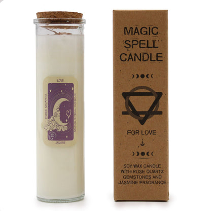 Magic Spell Candle – "Love" Kerze für spirituelle Rituale und Liebesenergie
