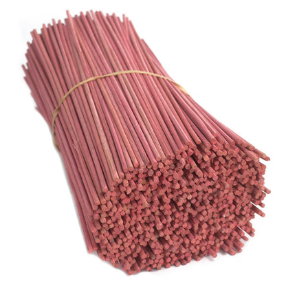 Rosa Duftstäbchen für Raumdiffusoren – 25 cm x 3 mm – 500 g