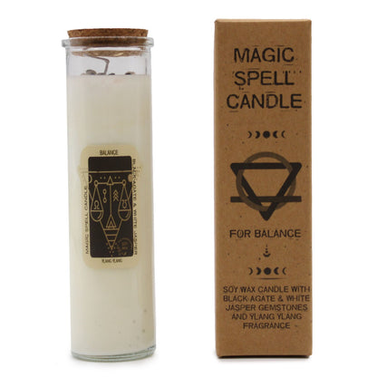 Magic Spell Candle – "Balance" für Harmonie und Stabilität