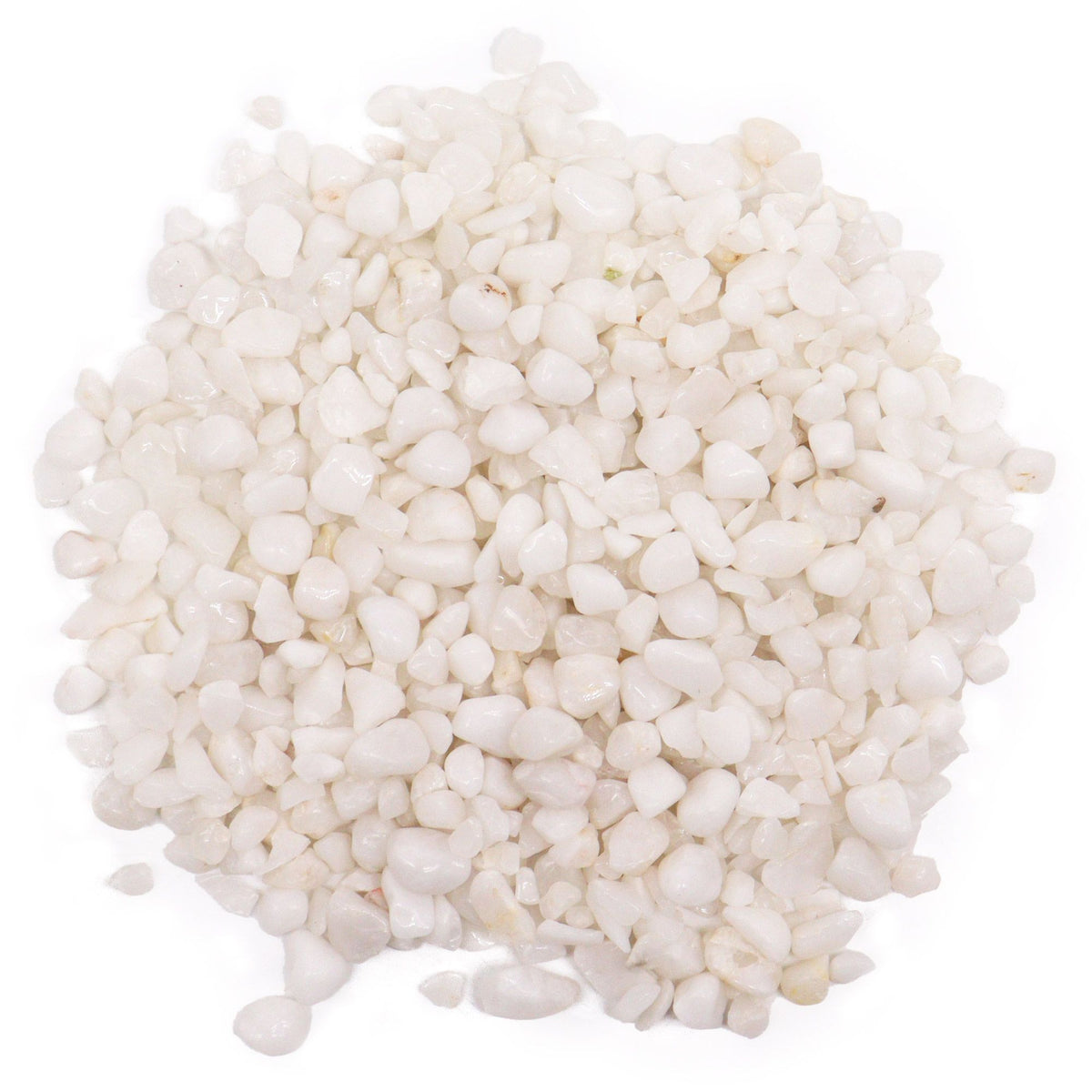 Weiße Quarz-Edelsteinsplitter – 1 kg (lose)