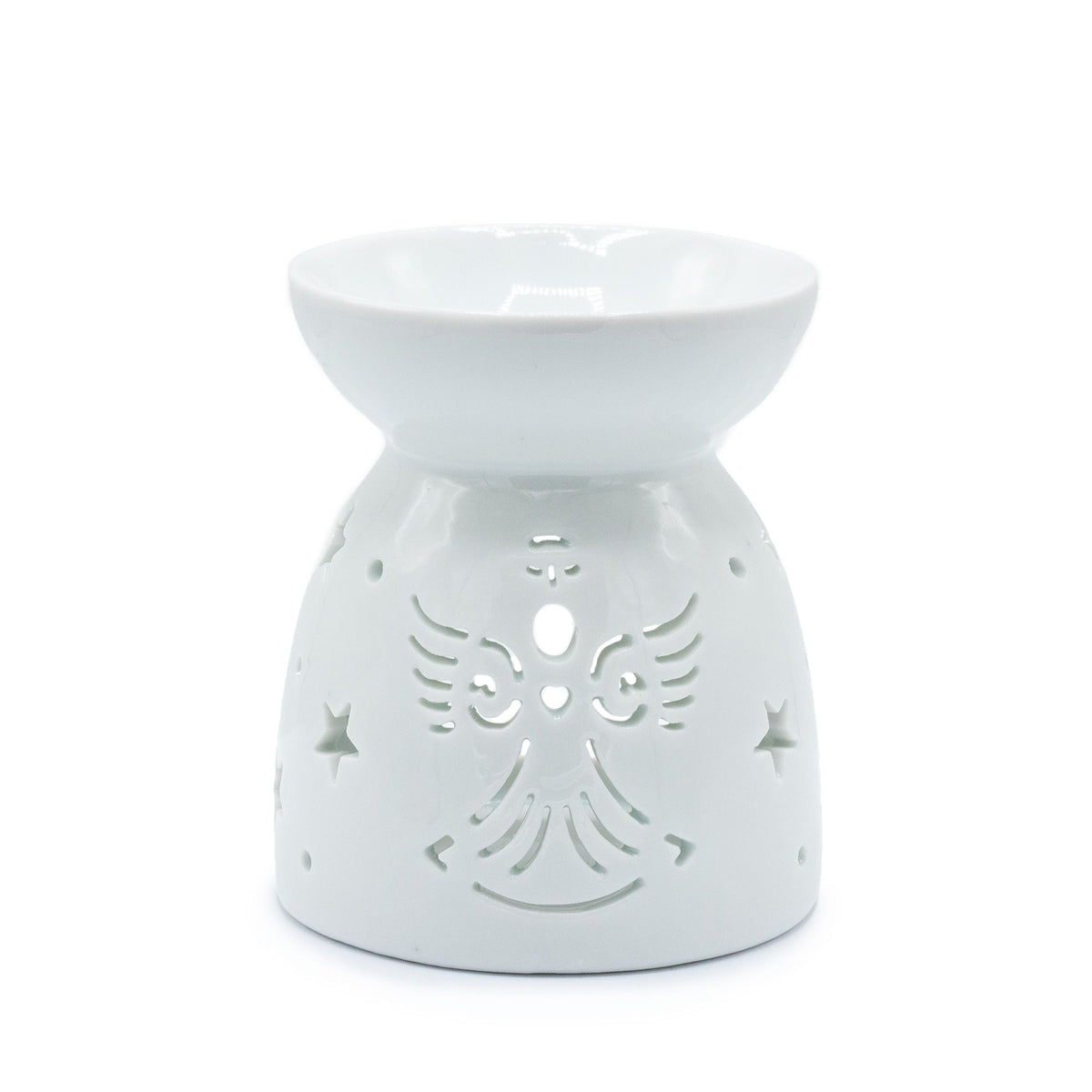 Duftlampe Keramik Angel Cut Out