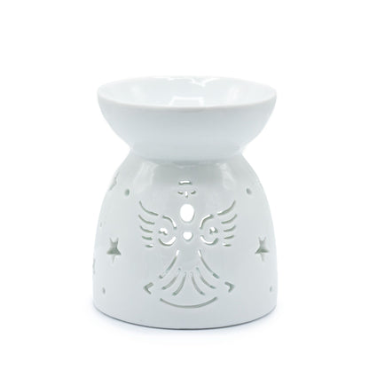 Duftlampe Keramik Angel Cut Out