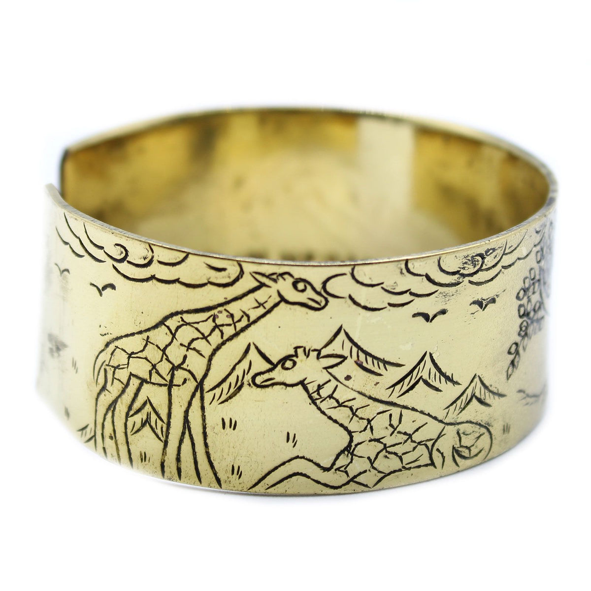 Tibet Mantra Messing-Armband Lebensbaum-Motiv