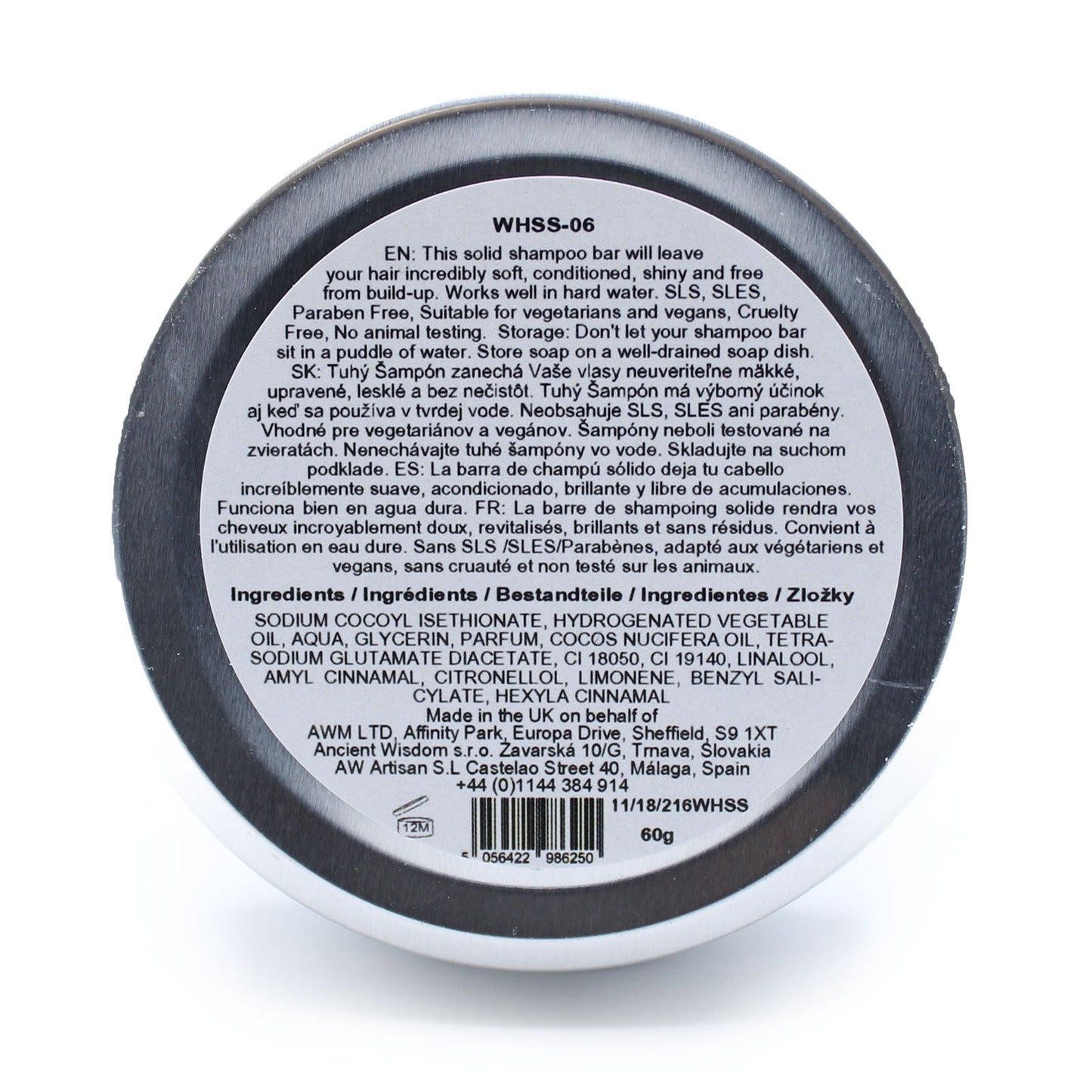 Wild Hare Festes Shampoo 60g – Pappaya