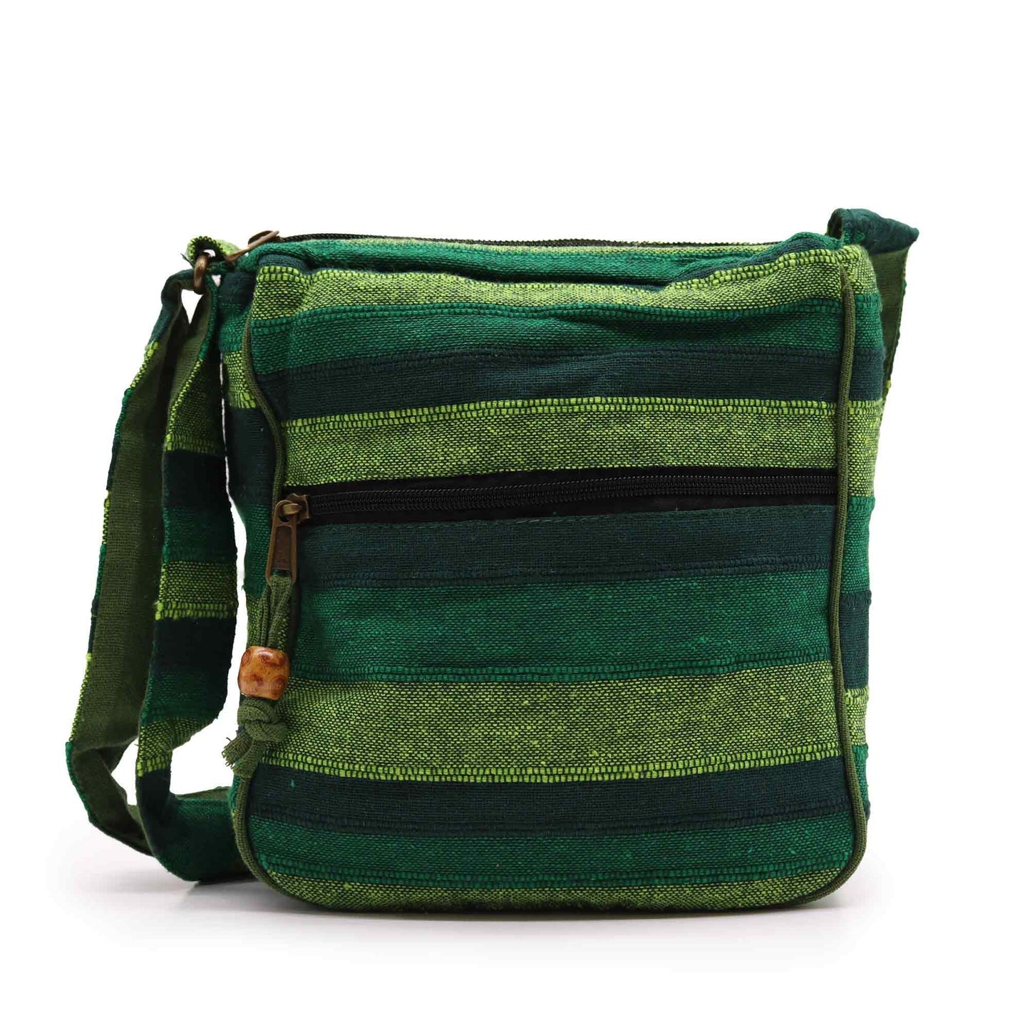Nepal Sling Bag Forest Green mit verstellbarem Riemen