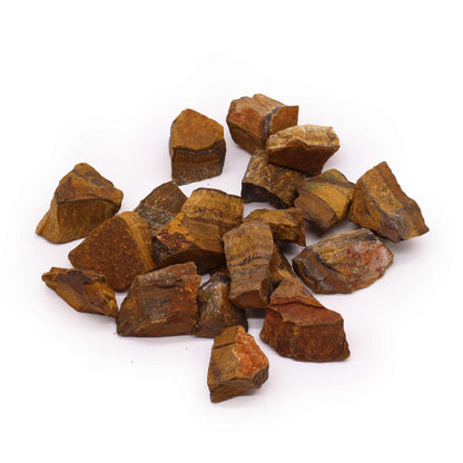 Rohedelsteine - Tigerauge, 500g (lose)