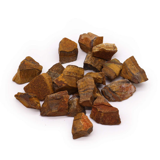 Rohedelsteine - Tigerauge, 500g (lose)