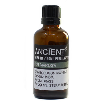 Ätherisches Palmarosa-Öl, 50 ml - Cymbopogon martinii