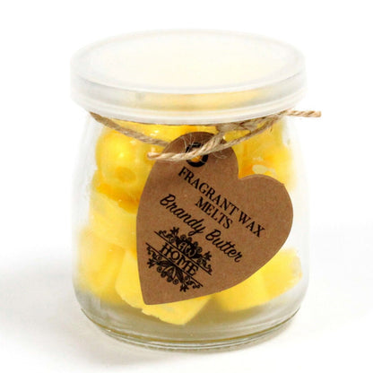 Soja Duftwachs Melts im Glas - Brandy Butter