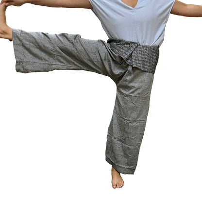Yoga- und Festivalhose Thai Fisherman Mandala Mantra - One-Size