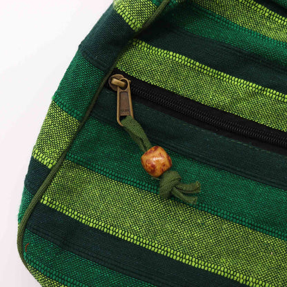 Nepal Sling Bag Forest Green mit verstellbarem Riemen