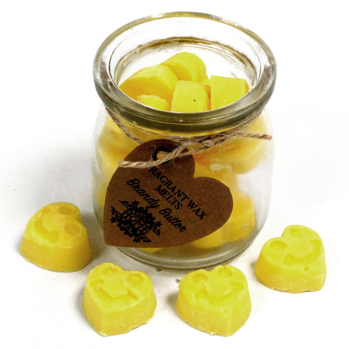 Soja Duftwachs Melts im Glas - Brandy Butter