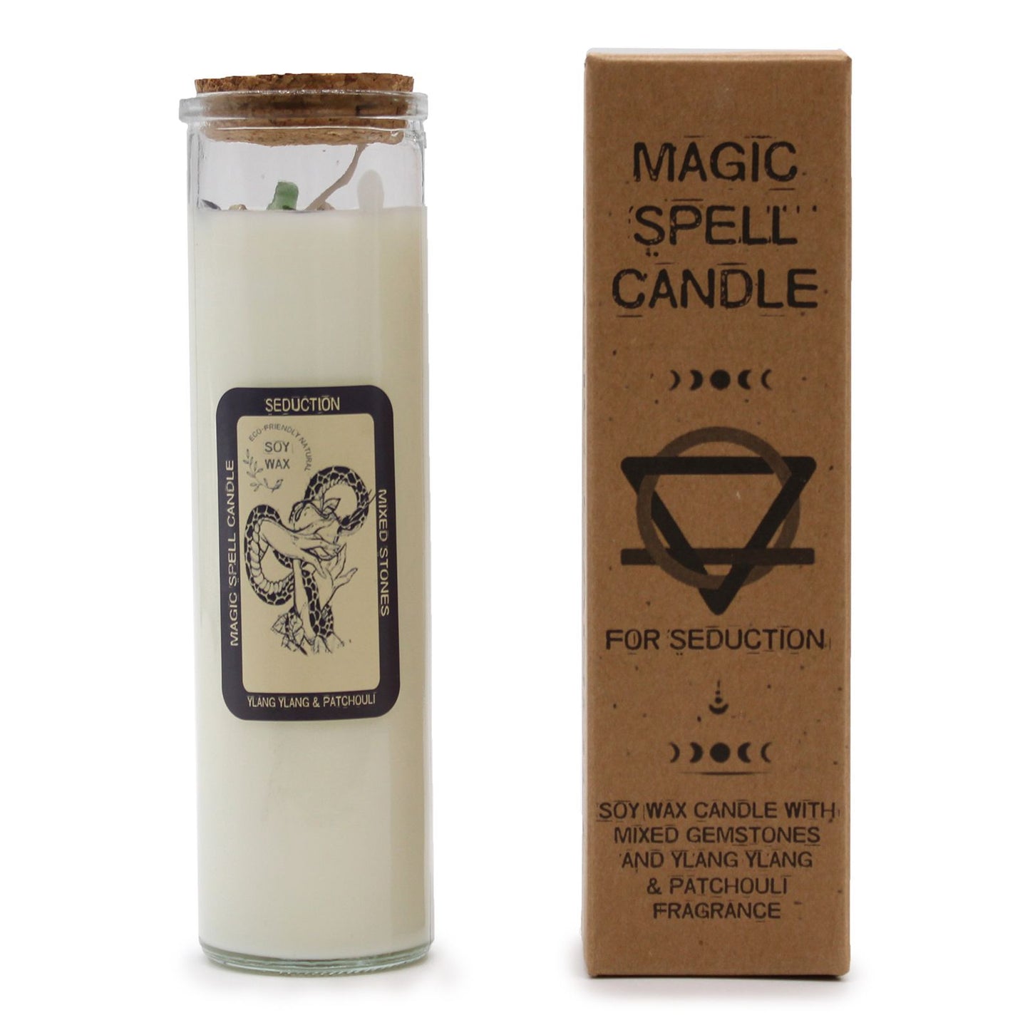 Magic Spell Candle – "Seduction" Duftkerze für Anziehung und Romantik
