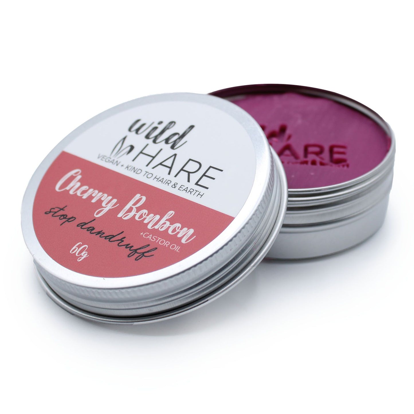 Wild Hare Festes Shampoo 60g – Kirschbonbon