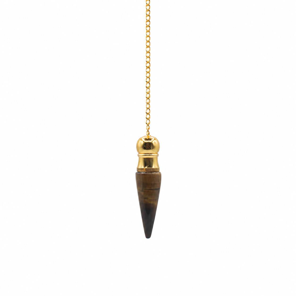 Tiger Eye Pendulum mit Geheimfach
