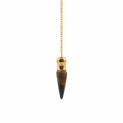 Tiger Eye Pendulum mit Geheimfach