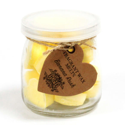 Soja Duftwachs Melts im Glas - Bannana Rush