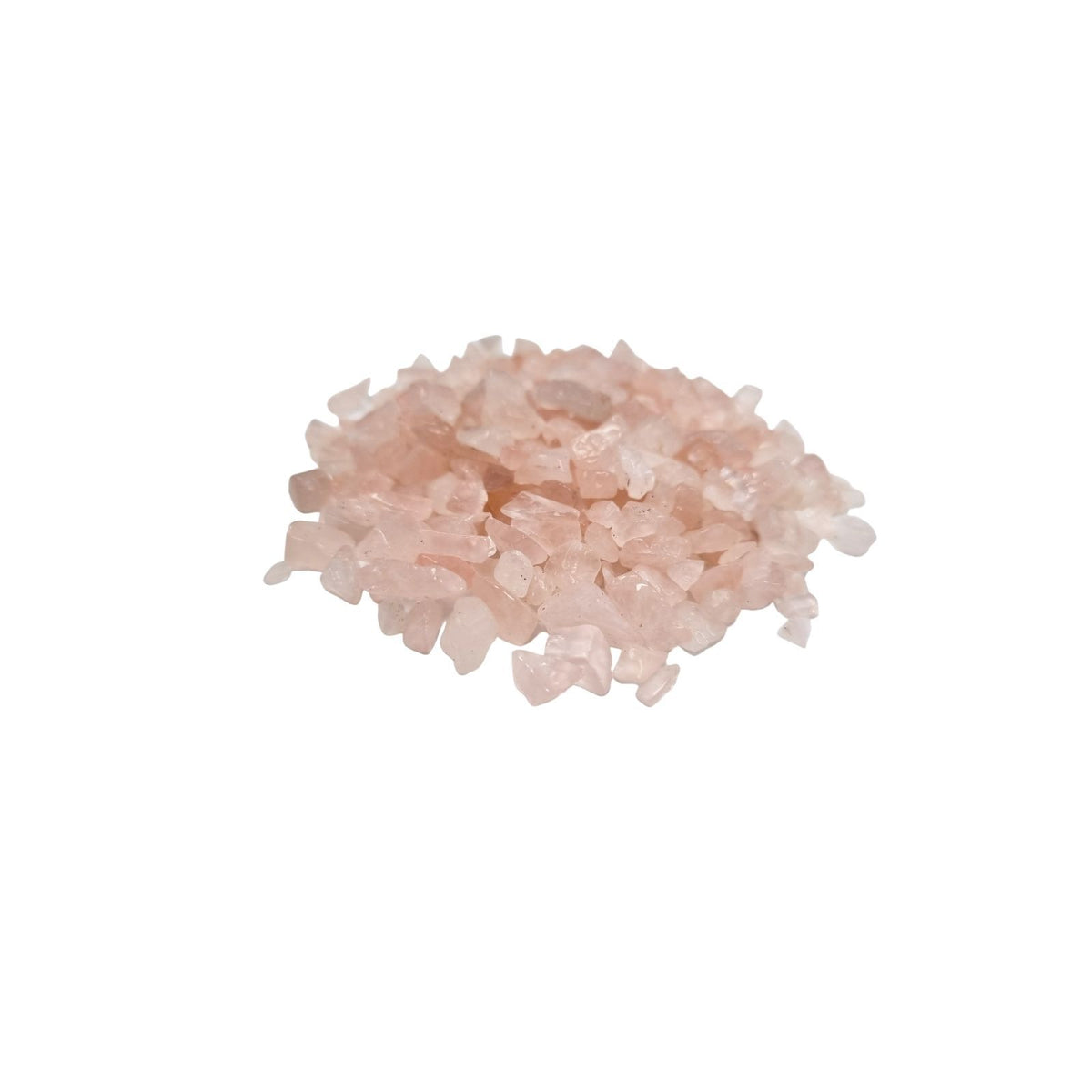 Rosenquarz-Edelsteinsplitter, Großpackung – 1 kg (lose)