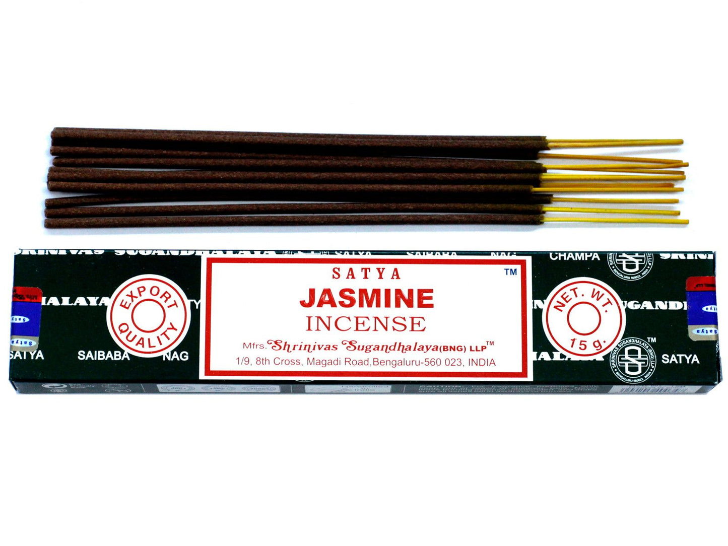 Satya Räucherstäbchen Jasmin – beruhigender Duft für Meditation und Entspannung