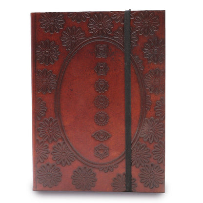 Kleine Notizbuch mit Chakra Mandala