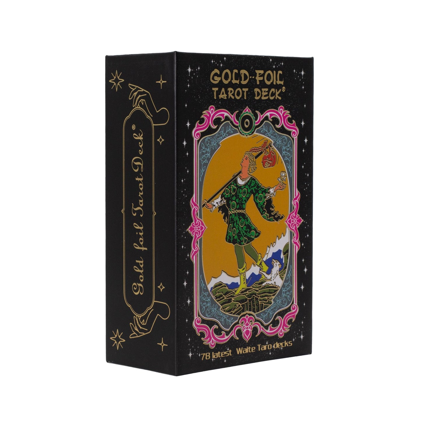 Tarotkarten-Set mit Goldfolie – inklusive Begleitheft