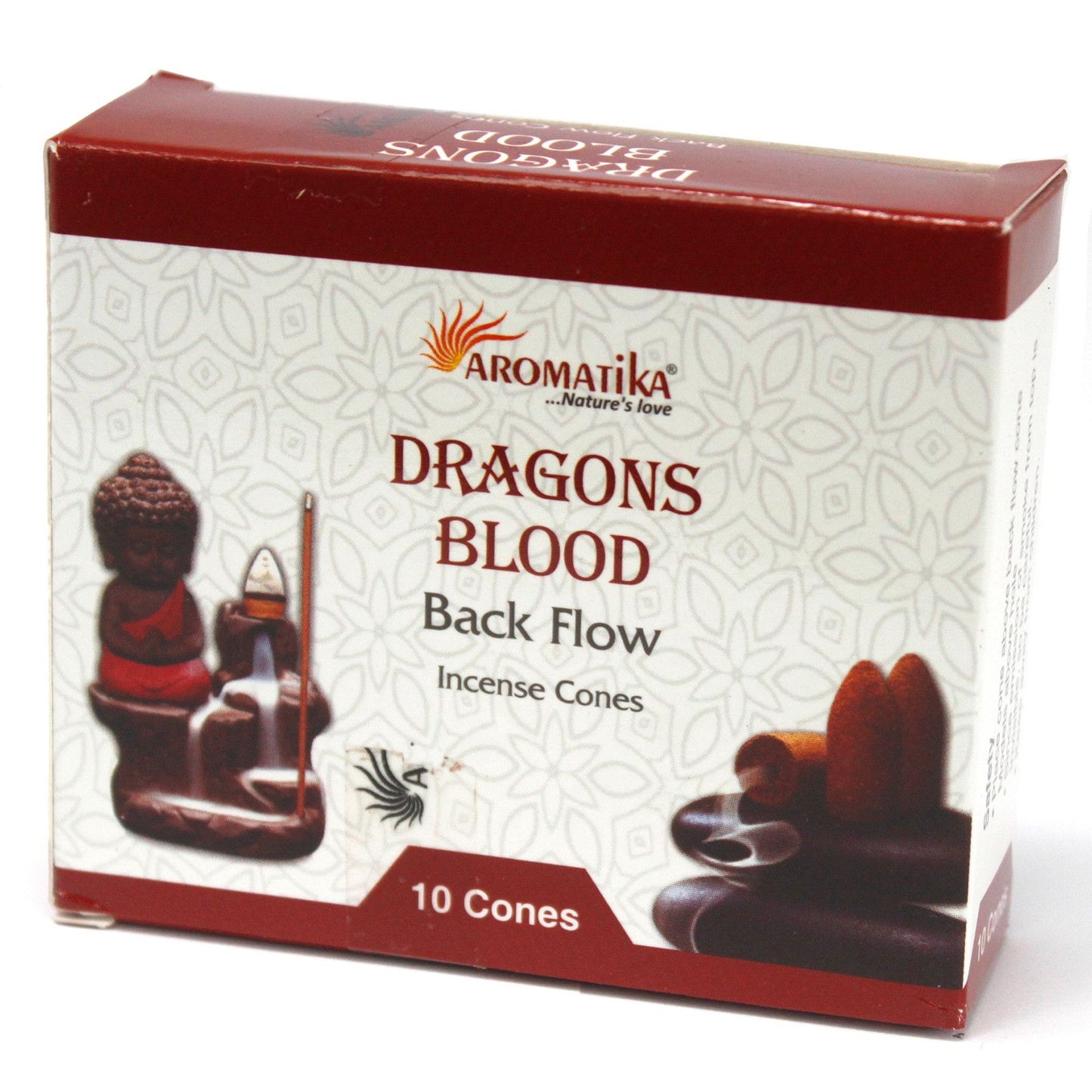 Aromatica Rückfluss-Räucherkegel – Drachenblut