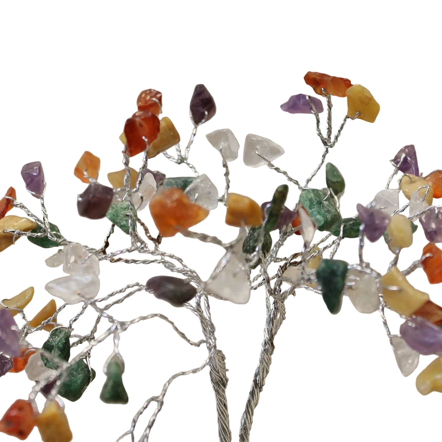 Edelsteinbaum mit Organit-Basis – Dekoratives Energiesymbol