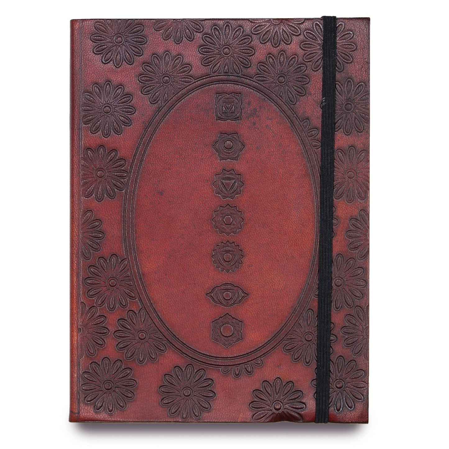 Kleine Notizbuch mit Chakra Mandala