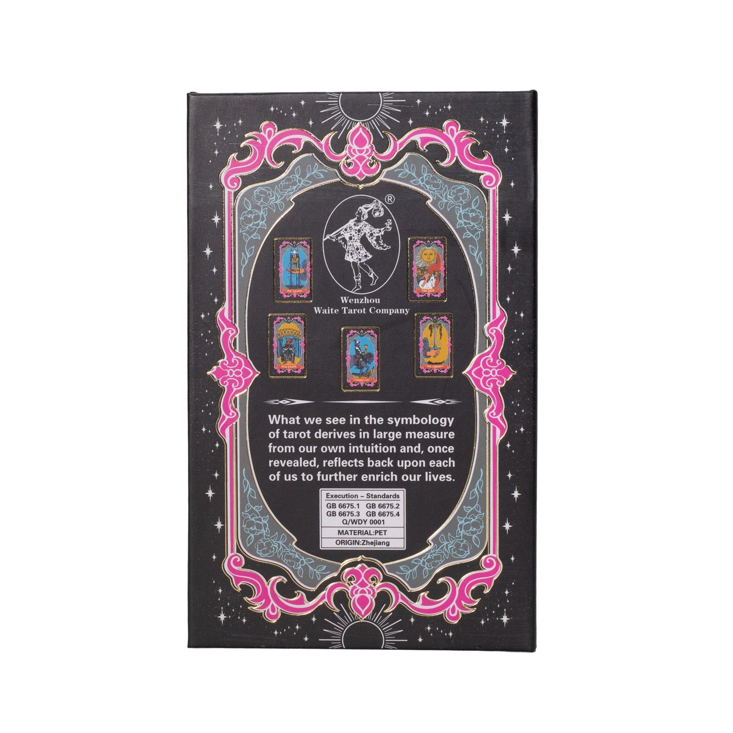 Tarotkarten-Set mit Goldfolie – inklusive Begleitheft