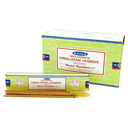 Satya Räucherstäbchen Himalaya Jasmin 15g – Beruhigender Duft