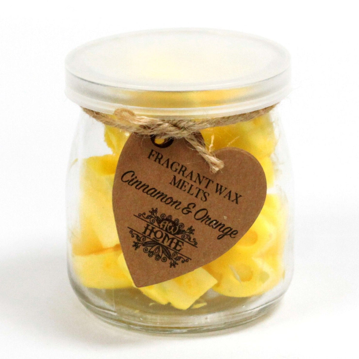 Soja Duftwachs Melts im Glas - Cinnamon & Orange