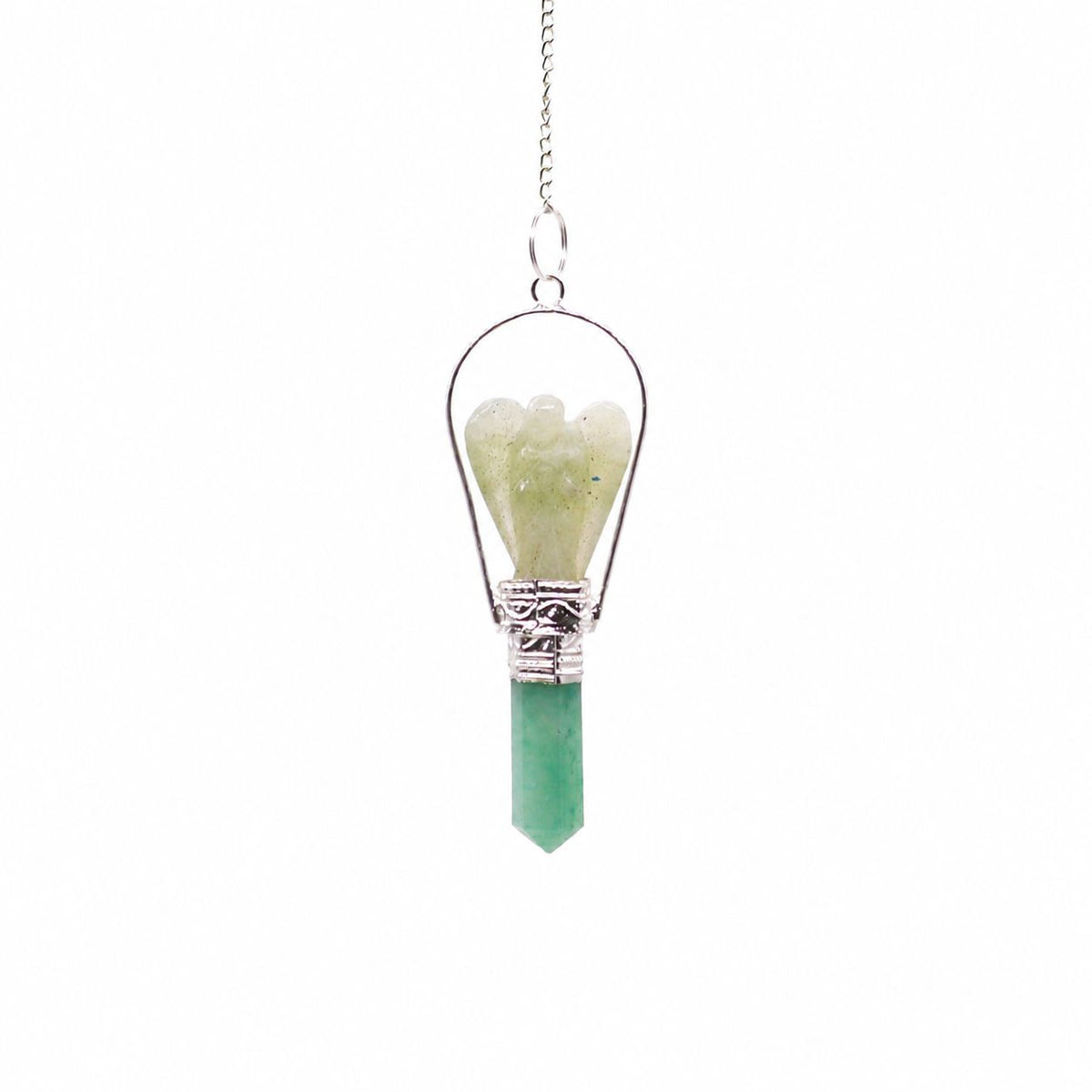 Edelstein Pendel - grüner Aventurine