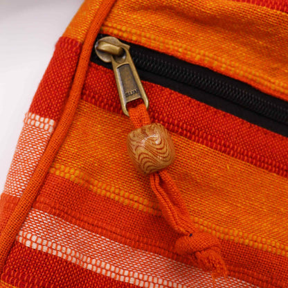 Nepal Sling Bag in Sunrise Orange – Vielseitige Umhängetasche