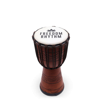 Medium Pro Djembe Trommel - Freedom Rhythm (hoch)