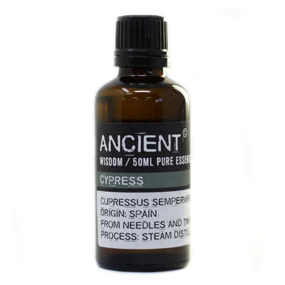 Ätherisches  Zypressen-Öl 50 ml – Destillation aus Nadeln und Zweigen