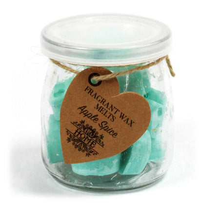 Soja Duftwachs Melts im Glas - Apple Spice